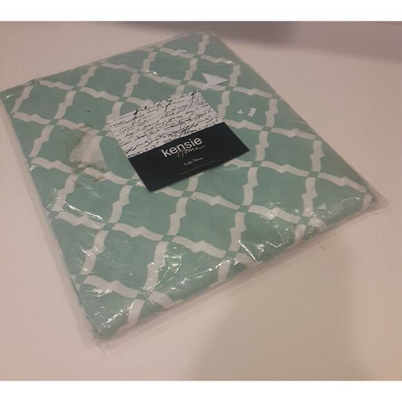 Kensie Home Cafe Tier Set 3pc Moana Aqua - Picture 1 of 5